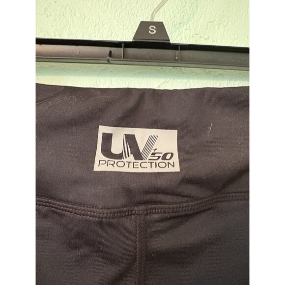 Sea Doo Women’s Med Black Design UV +50 Protection Sport Leggings Quick Dry NWT - Picture 4 of 5